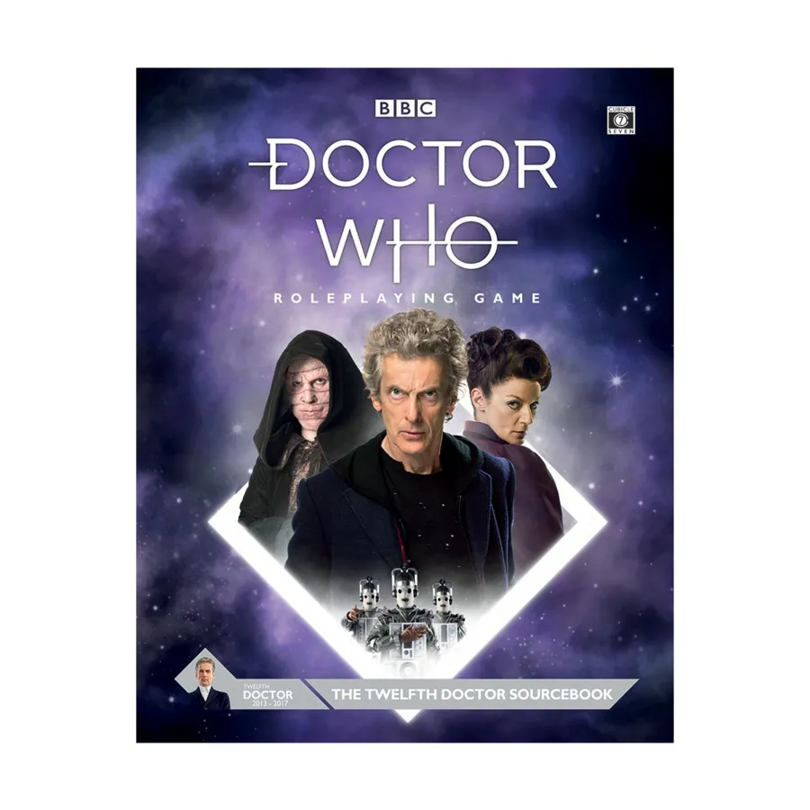 Twelfth Doctor Sourcebook, Doctor Who - The Roleplaying Game (Cubicle Seven), твердый переплет
Twelfth Doctor Sourcebook, Doctor Who - The Roleplaying Game (Cubicle Seven), твердый переплет