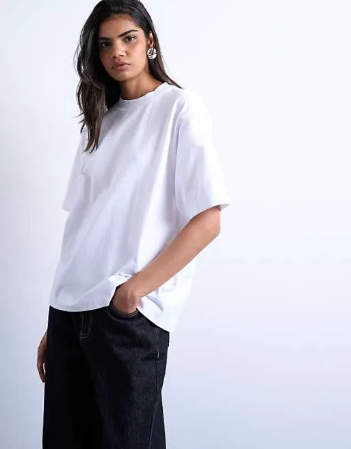 Белая базовая футболка с короткими рукавами Topshop Premium, Белый, Белая базовая футболка с короткими рукавами Topshop Premium
Белая базовая футболка с короткими рукавами Topshop Premium, Белый, Белая базовая футболка с короткими рукавами Topshop Premium