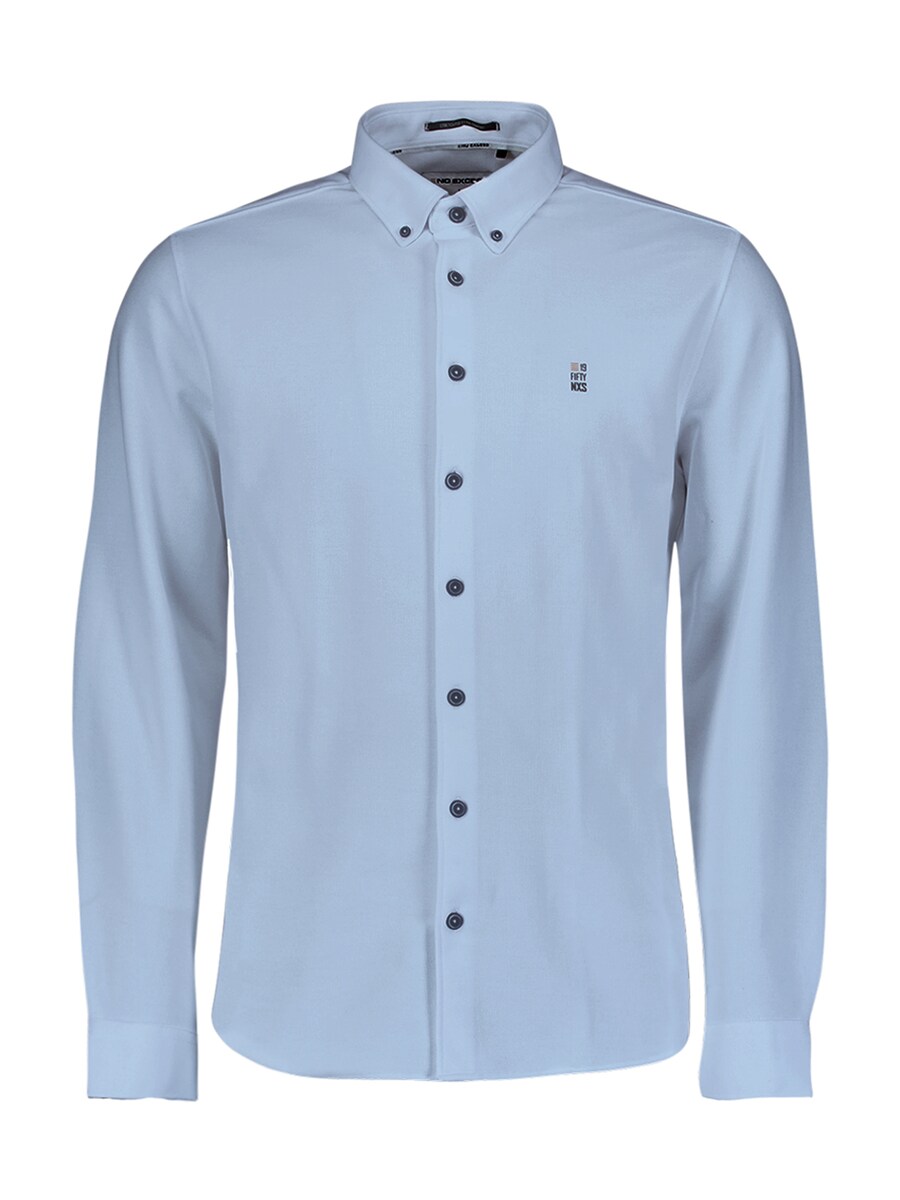 Рубашка на пуговицах классического кроя No Excess, светло-синий
Рубашка на пуговицах классического кроя No Excess, светло-синий