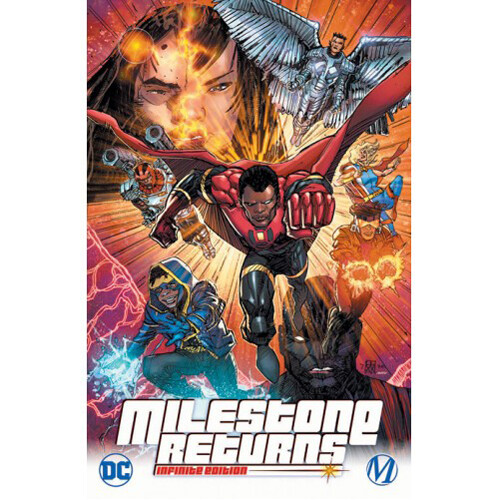 Книга Milestone Returns Infinite Edition #0 (One Shot) Cover A Denys Cowan
Книга Milestone Returns Infinite Edition #0 (One Shot) Cover A Denys Cowan