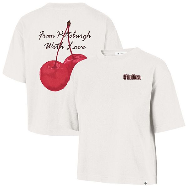 Женская футболка '47 cream pittsburgh steelers love letter reed city 47 Brand
Женская футболка '47 cream pittsburgh steelers love letter reed city 47 Brand