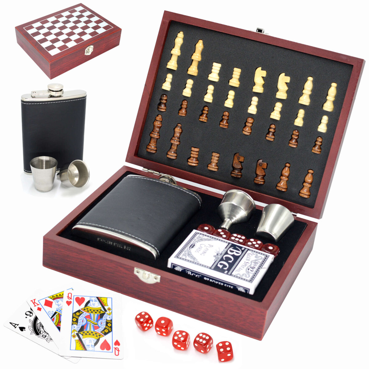 Деревянные шахматы, логическая игра, Gentelo, подарочный набор
Деревянные шахматы, логическая игра, Gentelo, подарочный набор