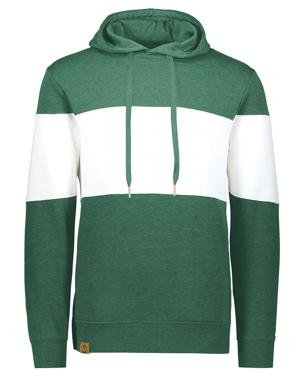 Мужская флисовая толстовка All-American с цветными блоками и капюшоном Holloway, цвет dark green heather/ white
Мужская флисовая толстовка All-American с цветными блоками и капюшоном Holloway, цвет dark green heather/ white