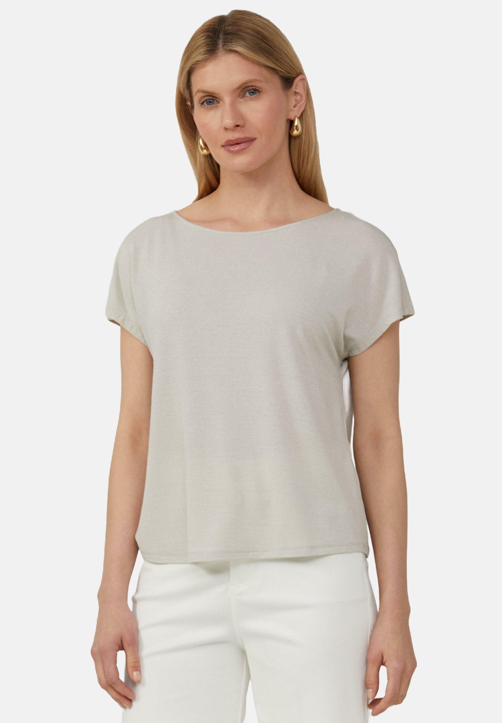 Базовая футболка s.Oliver BLACK LABEL, серый 
Базовая футболка s.Oliver BLACK LABEL, серый