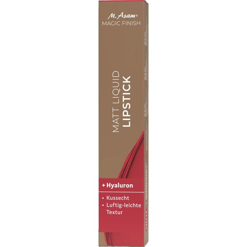 Жидкая губная помада Magic Finish Matt вишнёвая M. Asam, 4 ml
Жидкая губная помада Magic Finish Matt вишнёвая M. Asam, 4 ml