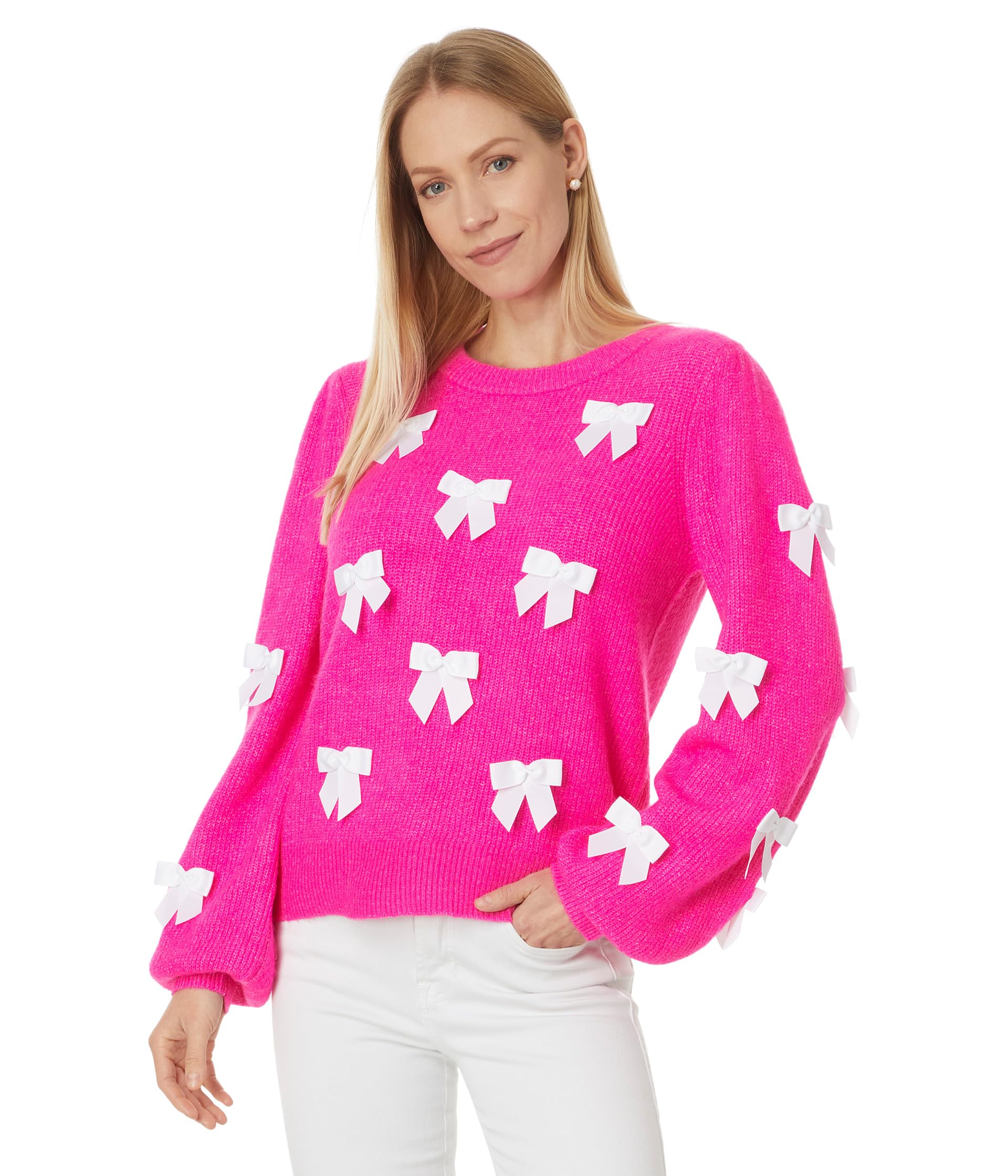 Свитер Lilly Pulitzer Zarie Sweater, Heathered Passion Fruit Pink Party Bows
Свитер Lilly Pulitzer Zarie Sweater, Heathered Passion Fruit Pink Party Bows