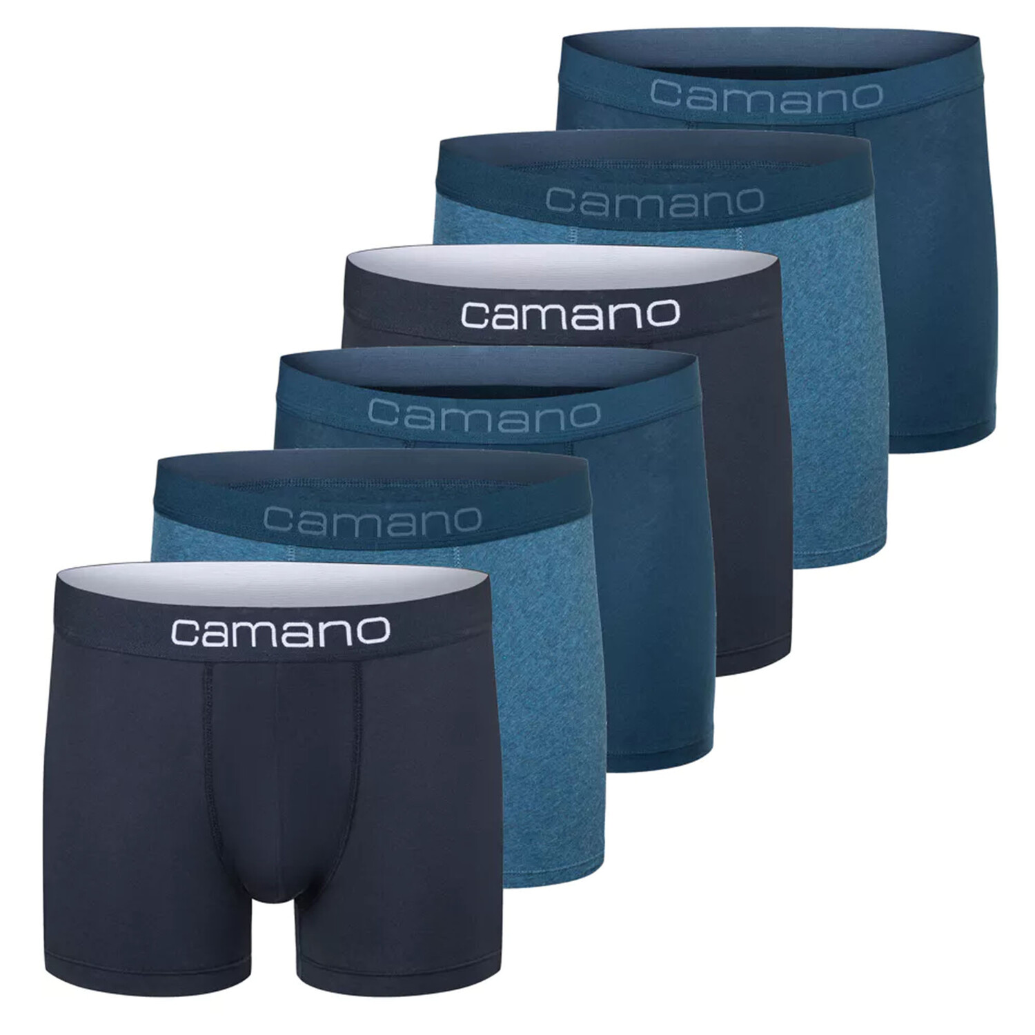 Трусы camano 6er Pack, синий
Трусы camano 6er Pack, синий