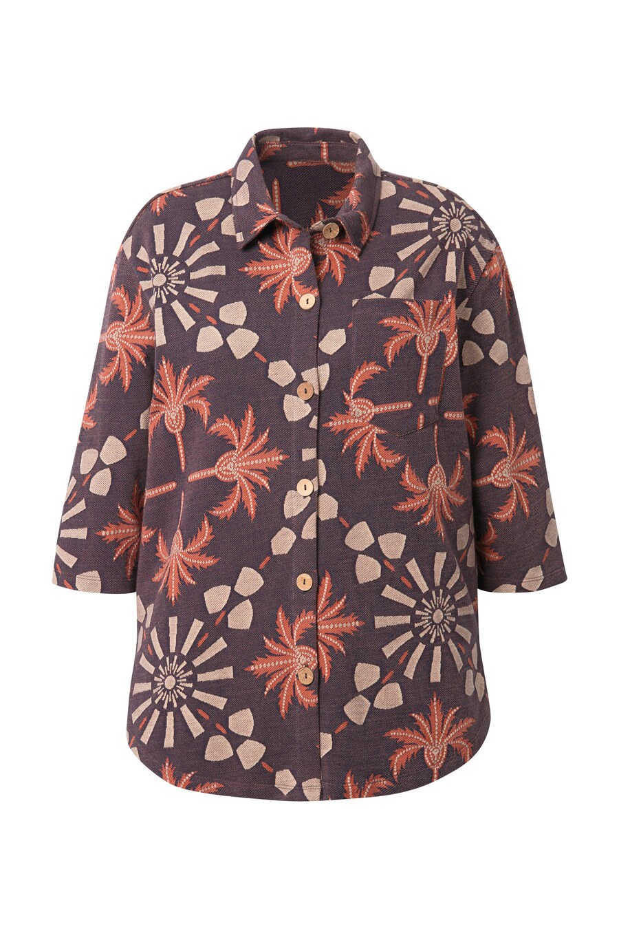 Блуза Ulla Popken, коричневый
Блуза Ulla Popken, коричневый