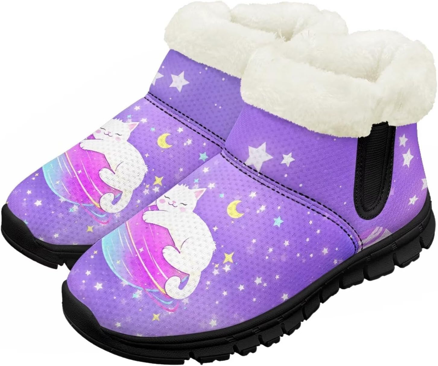 Детские зимние сапоги теплые водонепроницаемые снежные сапожки с меховой подкладкой для мальчиков и девочек, малыш/маленький ребенок/старший ребенок Pzuqiu, Cute Cat
Детские зимние сапоги теплые водонепроницаемые снежные сапожки с меховой подкладкой для мальчиков и девочек, малыш/маленький ребенок/старший ребенок Pzuqiu, Cute Cat