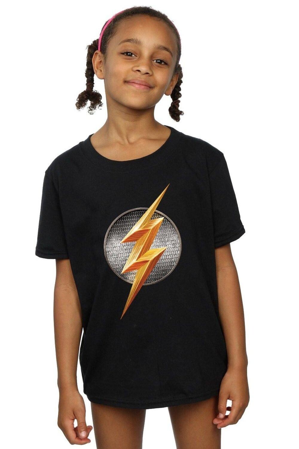 Хлопковая футболка с эмблемой «Лиги справедливости» из фильма «Флэш» DC Comics, черный
Хлопковая футболка с эмблемой «Лиги справедливости» из фильма «Флэш» DC Comics, черный