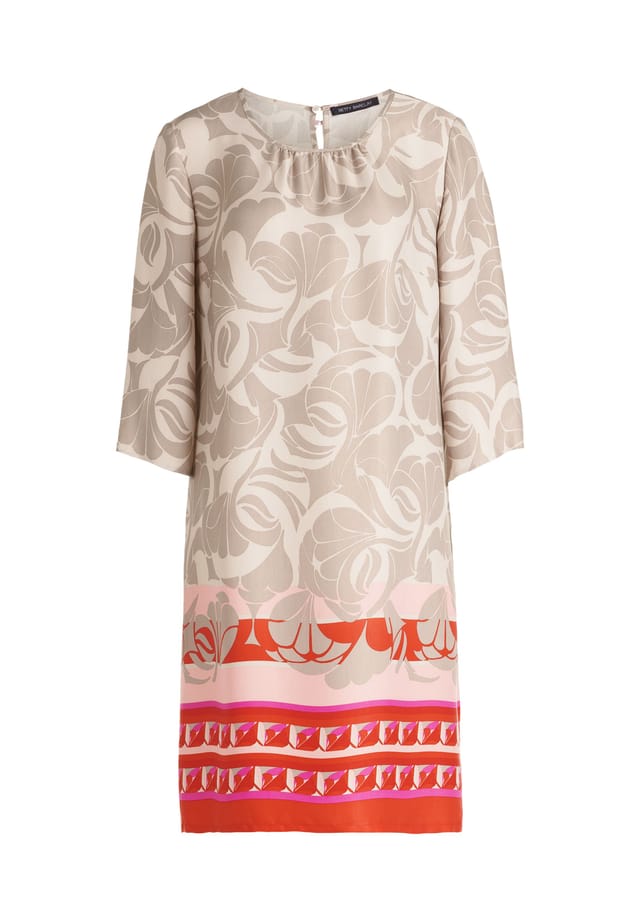 Летнее платье с круглым вырезом. Betty Barclay, мультиколор
Летнее платье с круглым вырезом. Betty Barclay, мультиколор