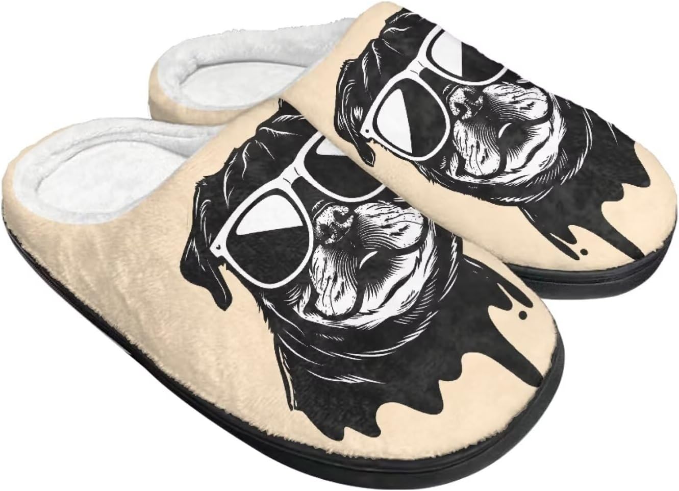 Унисекс тапочки Howilath из фланели, с мультяшным узором психоделических животных, теплые, дышащие, с противоскользящей подошвой для дома, Cute Pug
Унисекс тапочки Howilath из фланели, с мультяшным узором психоделических животных, теплые, дышащие, с противоскользящей подошвой для дома, Cute Pug