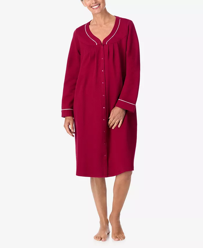 Женский халат с длинным рукавом на кнопках Aria, красный
Женский халат с длинным рукавом на кнопках Aria, красный