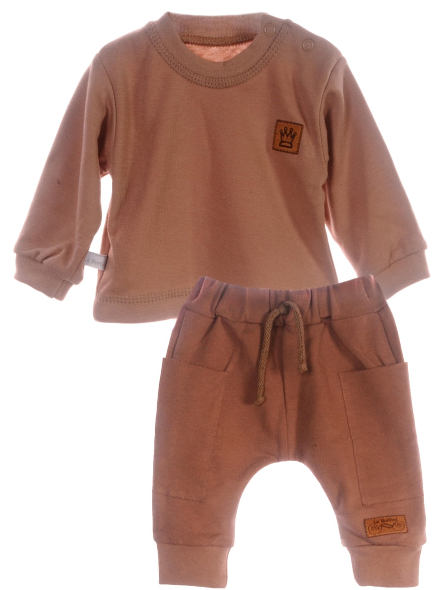 Спортивный костюм La Bortini, коричневый
Спортивный костюм La Bortini, коричневый