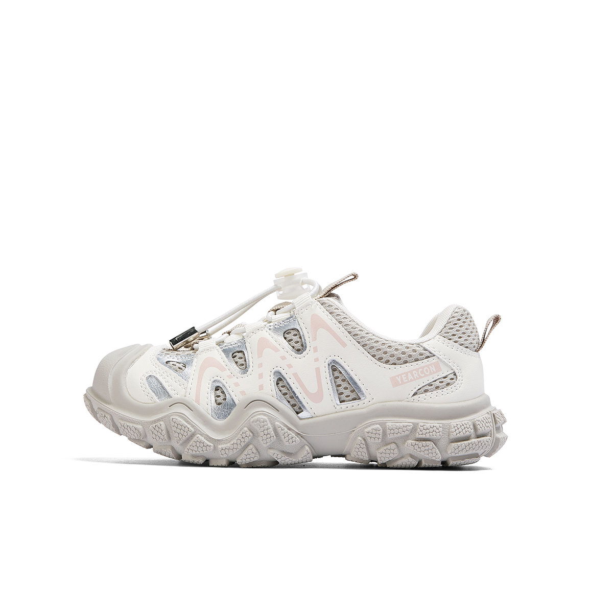 Противоскользящая детская обувь для повседневной жизни YEARCON, серый/розовый
Противоскользящая детская обувь для повседневной жизни YEARCON, серый/розовый