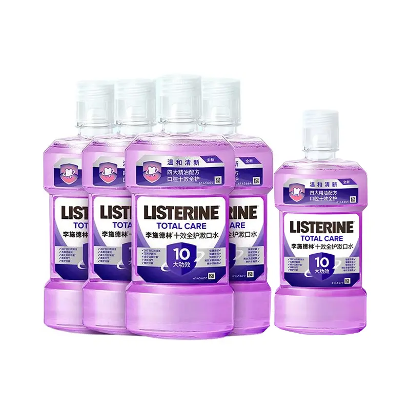 Ополаскиватель для полости рта, уход за деснами, ароматизированный, 250 мл/500 мл/500 мл*2/500 мл*3/500 мл*4 Listerine, 500ml*4+250ml
Ополаскиватель для полости рта, уход за деснами, ароматизированный, 250 мл/500 мл/500 мл*2/500 мл*3/500 мл*4 Listerine, 500ml*4+250ml