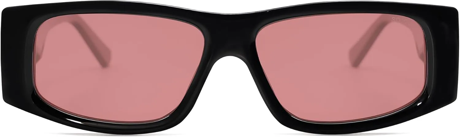 Модные прямоугольные поляризованные солнцезащитные очки SOJOS в стиле Y2K для женщин и мужчин, дизайнерские очки для рейв-вечеринок SJ2228, Shiny Black/Red
Модные прямоугольные поляризованные солнцезащитные очки SOJOS в стиле Y2K для женщин и мужчин, дизайнерские очки для рейв-вечеринок SJ2228, Shiny Black/Red