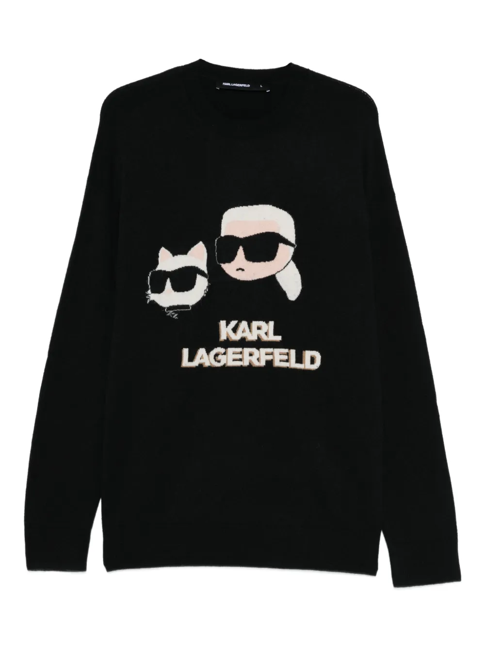 Графический джемпер Karl Lagerfeld, черный
Графический джемпер Karl Lagerfeld, черный
