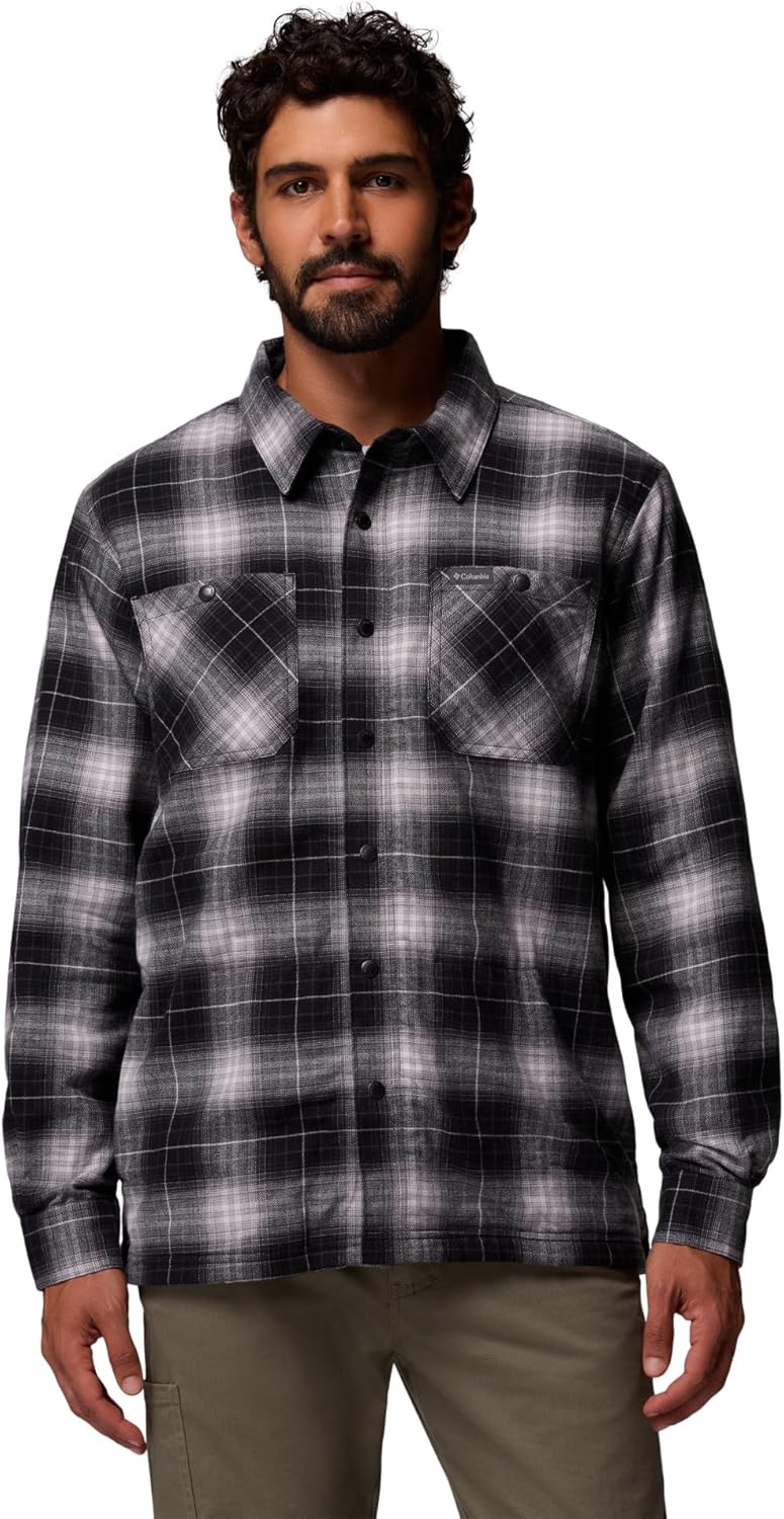 Columbia Men's Cornell Woods Fleece Lined Flannel, Black Lumberjack Tartan, Черный, Columbia Men's Cornell Woods Fleece Lined Flannel, Black Lumberjack Tartan
Columbia Men's Cornell Woods Fleece Lined Flannel, Black Lumberjack Tartan, Черный, Columbia Men's Cornell Woods Fleece Lined Flannel, Black Lumberjack Tartan