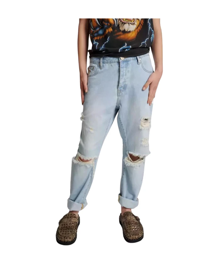 Потертые джинсы One Teaspoon, синий
Потертые джинсы One Teaspoon, синий