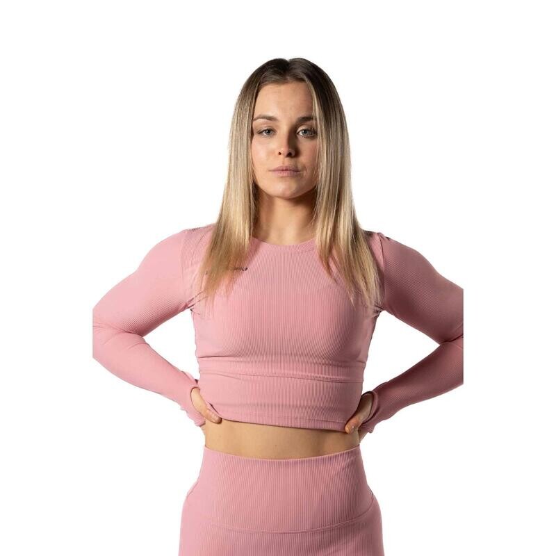 Укороченный топ с длинными рукавами Ribbed V2 для фитнеса, розовый AESTHETIC WOLF, цвет rosa
Укороченный топ с длинными рукавами Ribbed V2 для фитнеса, розовый AESTHETIC WOLF, цвет rosa