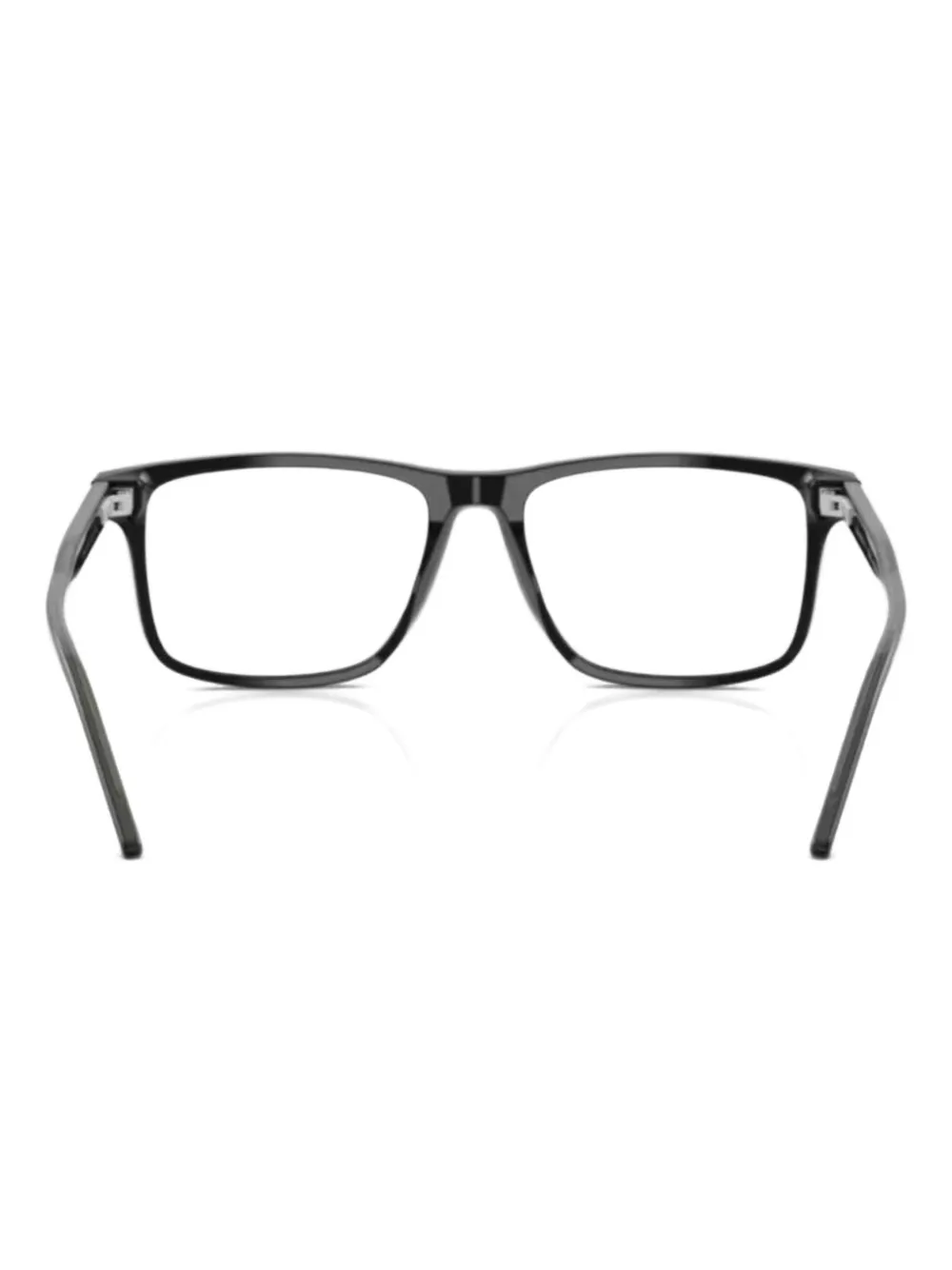 Очки с прямоугольной оправой и фирменным логотипом Emporio Armani, черный
Очки с прямоугольной оправой и фирменным логотипом Emporio Armani, черный