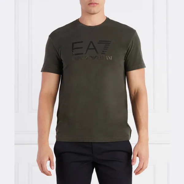 Футболка стандартного кроя Ea7, серый
Футболка стандартного кроя Ea7, серый