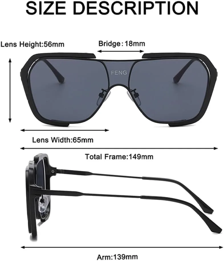 Солнцезащитные очки MUTYNE в цельной квадратной оправе, в стиле ретро, с двойным слоем линз, модные солнцезащитные очки в винтажном стиле для защиты от солнца, C4
Солнцезащитные очки MUTYNE в цельной квадратной оправе, в стиле ретро, с двойным слоем линз, модные солнцезащитные очки в винтажном стиле для защиты от солнца, C4