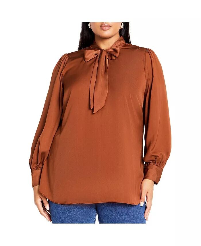 Женский топ In Awe CITY CHIC, коричневый/бежевый
Женский топ In Awe CITY CHIC, коричневый/бежевый