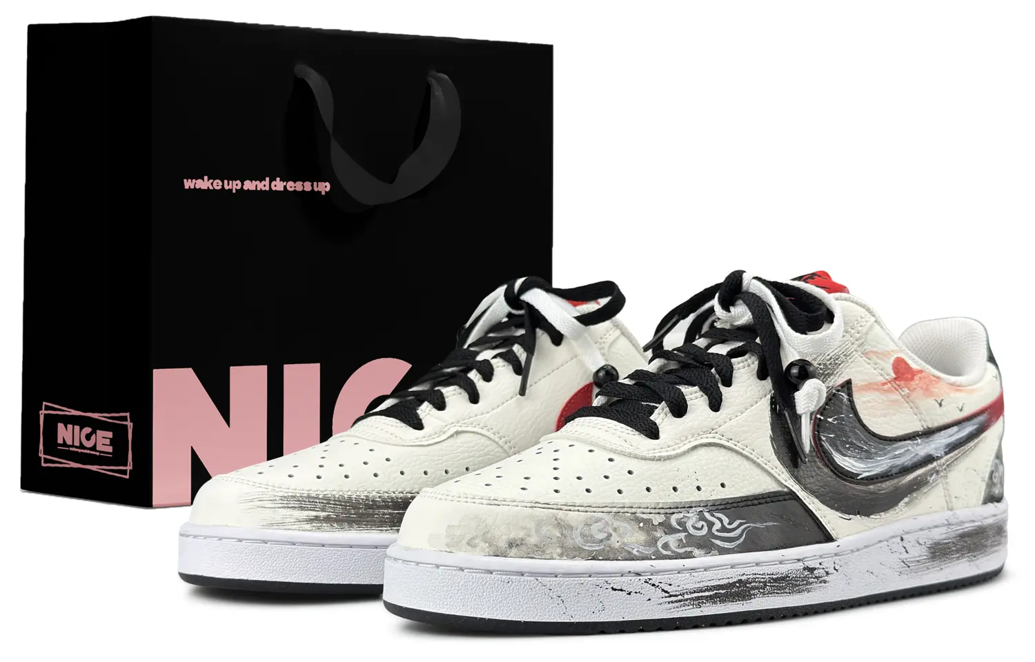 Nike Износостойкие и легкие низкие кроссовки для скейтбординга Court Vision 1, мужские, черно-белые
Nike Износостойкие и легкие низкие кроссовки для скейтбординга Court Vision 1, мужские, черно-белые