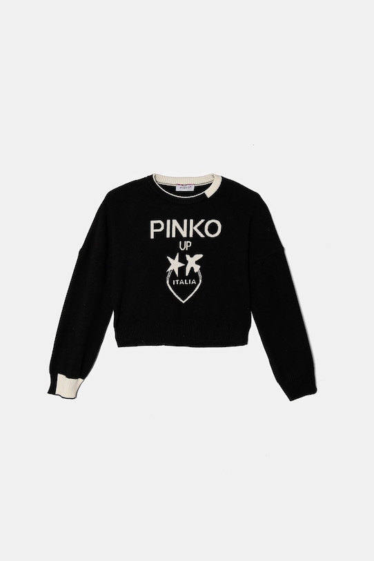 Детский свитер Pinko Up, черный
Детский свитер Pinko Up, черный