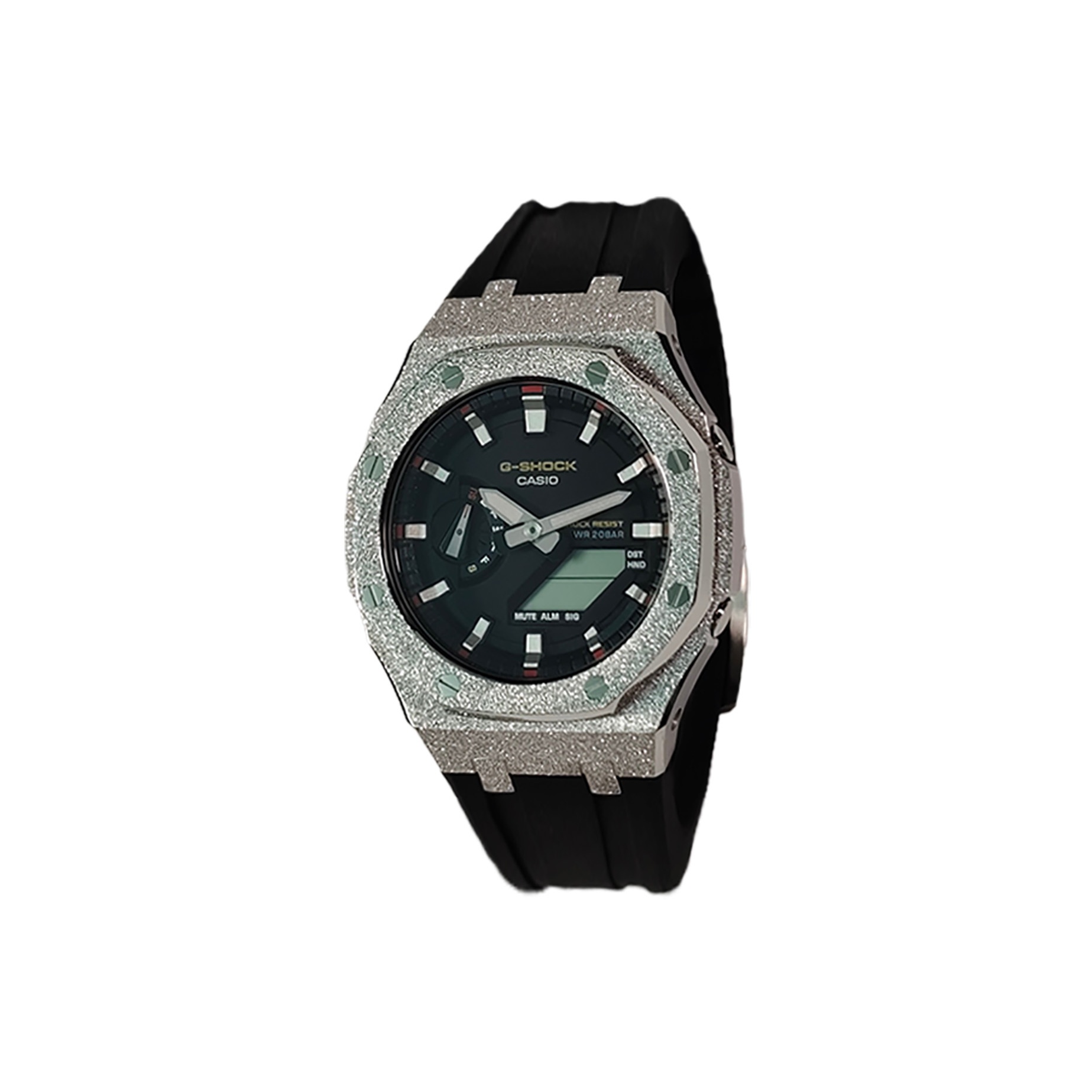 CASIO Ретрофит серии электронный механизм фторэластомерный ремешок часы мужские черный циферблат
CASIO Ретрофит серии электронный механизм фторэластомерный ремешок часы мужские черный циферблат