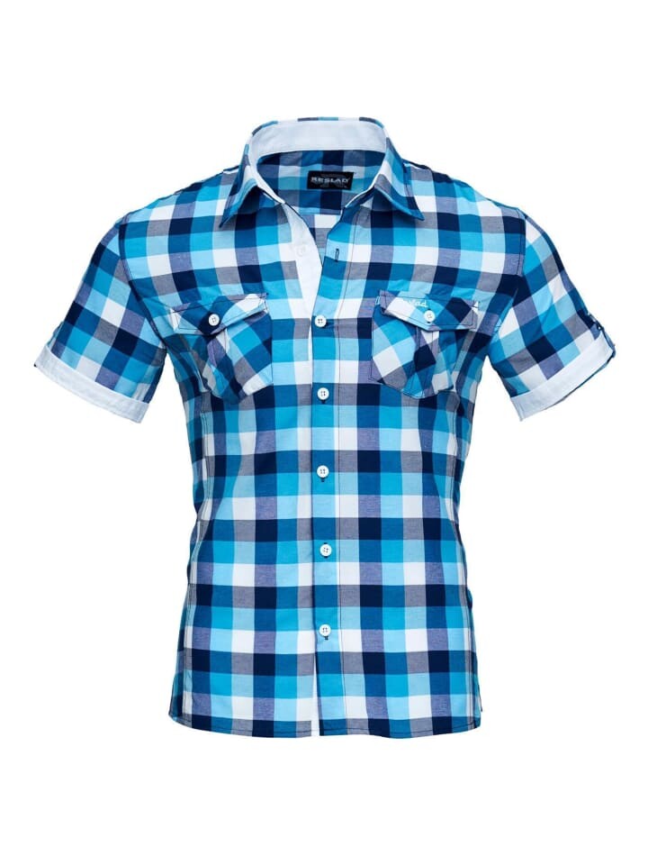 Рубашка RESLAD Hemd Oceanside Karo, бирюзовый
Рубашка RESLAD Hemd Oceanside Karo, бирюзовый
