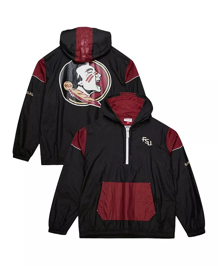 Мужская черная худи-анорак Florida State Seminoles Team 3.0 с полумолнией Mitchell & Ness
Мужская черная худи-анорак Florida State Seminoles Team 3.0 с полумолнией Mitchell & Ness