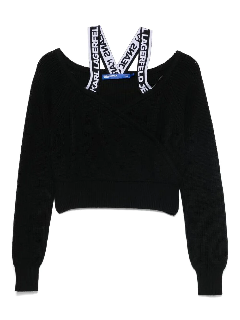 Свитер с перекрестными бретелями Karl Lagerfeld Jeans, черный
Свитер с перекрестными бретелями Karl Lagerfeld Jeans, черный