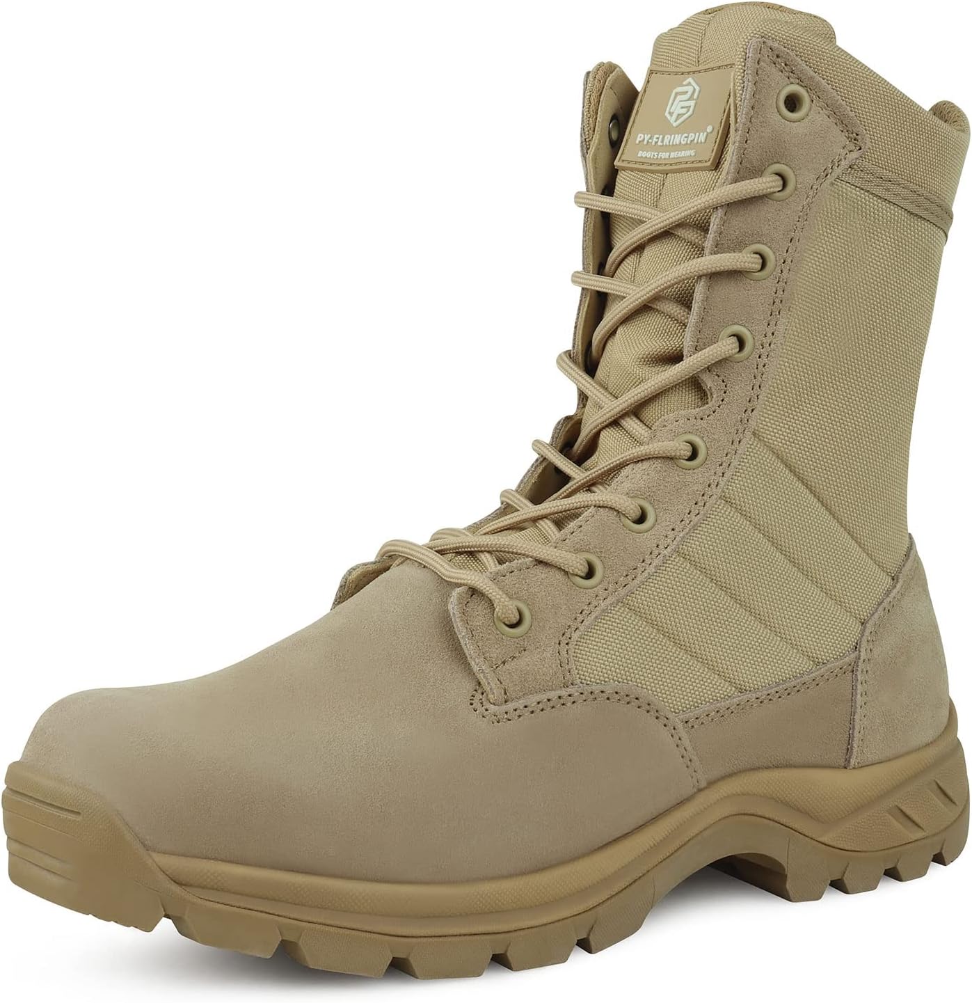 Мужские тактические ботинки QUNLON, 20 см, ботинки, легкие военные ботинки, кожаные ботинки, водонепроницаемые походные ботинки с боковой молнией, черные/песочные
Мужские тактические ботинки QUNLON, 20 см, ботинки, легкие военные ботинки, кожаные ботинки, водонепроницаемые походные ботинки с боковой молнией, черные/песочные