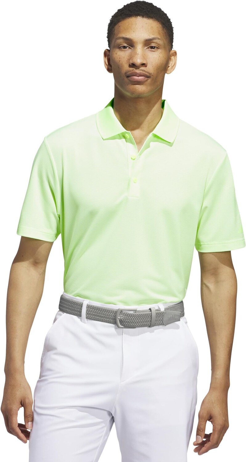 Поло adidas Golf Ottoman Short Sleeve Polo, цвет Green Spark/White
Поло adidas Golf Ottoman Short Sleeve Polo, цвет Green Spark/White