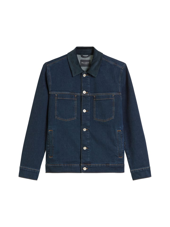 Marc O'Polo Обычная джинсовая куртка темно-синего цвета
Marc O'Polo Обычная джинсовая куртка темно-синего цвета