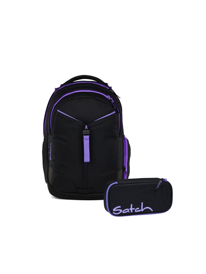 Satch Набор из двух школьных рюкзаков MATCH Purple Phantom, черный
Satch Набор из двух школьных рюкзаков MATCH Purple Phantom, черный
