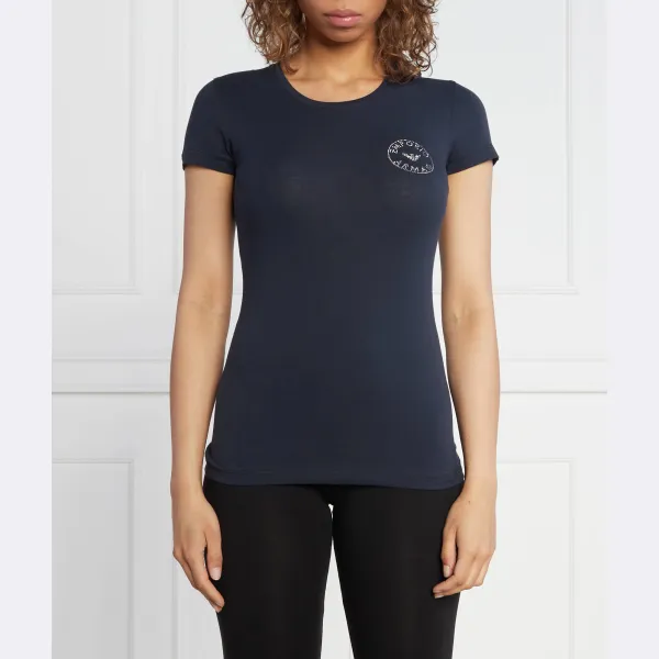 Облегающая футболка Emporio Armani, синий
Облегающая футболка Emporio Armani, синий