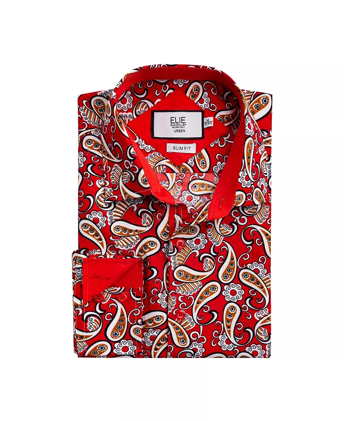 Рубашка спортивная приталенная Big Boys Paisley Elie Balleh, красный
Рубашка спортивная приталенная Big Boys Paisley Elie Balleh, красный