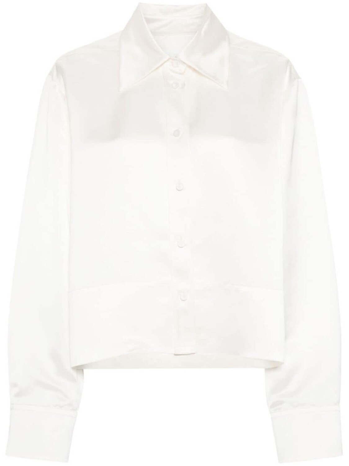 Jil Sander рубашка со складками, белый
Jil Sander рубашка со складками, белый