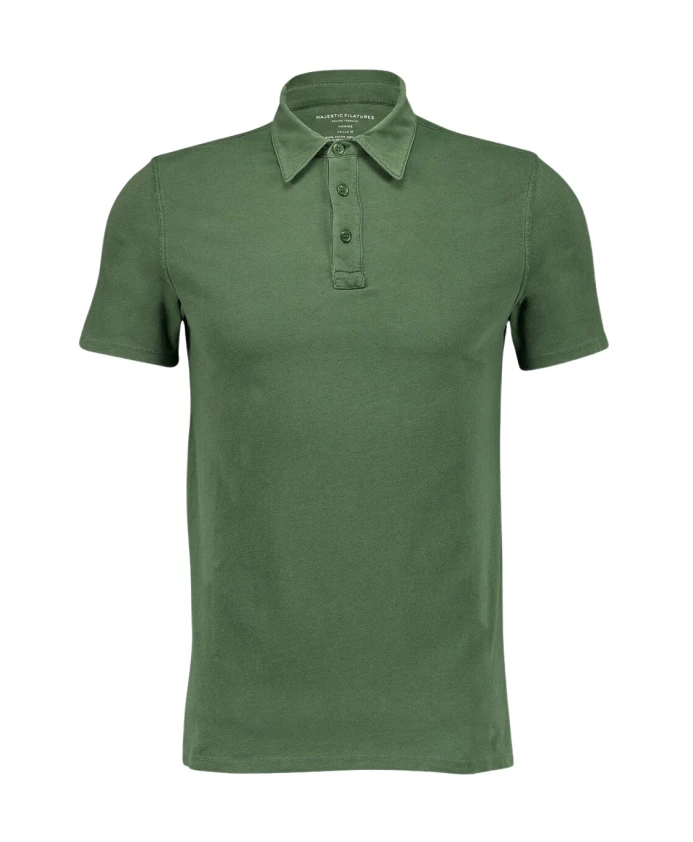 Зеленая хлопковая рубашка поло Majestic Filatures, зеленый
Зеленая хлопковая рубашка поло Majestic Filatures, зеленый