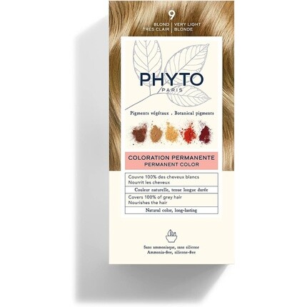 Стойкая краска Phytocolor - 9 Очень Светлый Блондин Нуар
Стойкая краска Phytocolor - 9 Очень Светлый Блондин Нуар