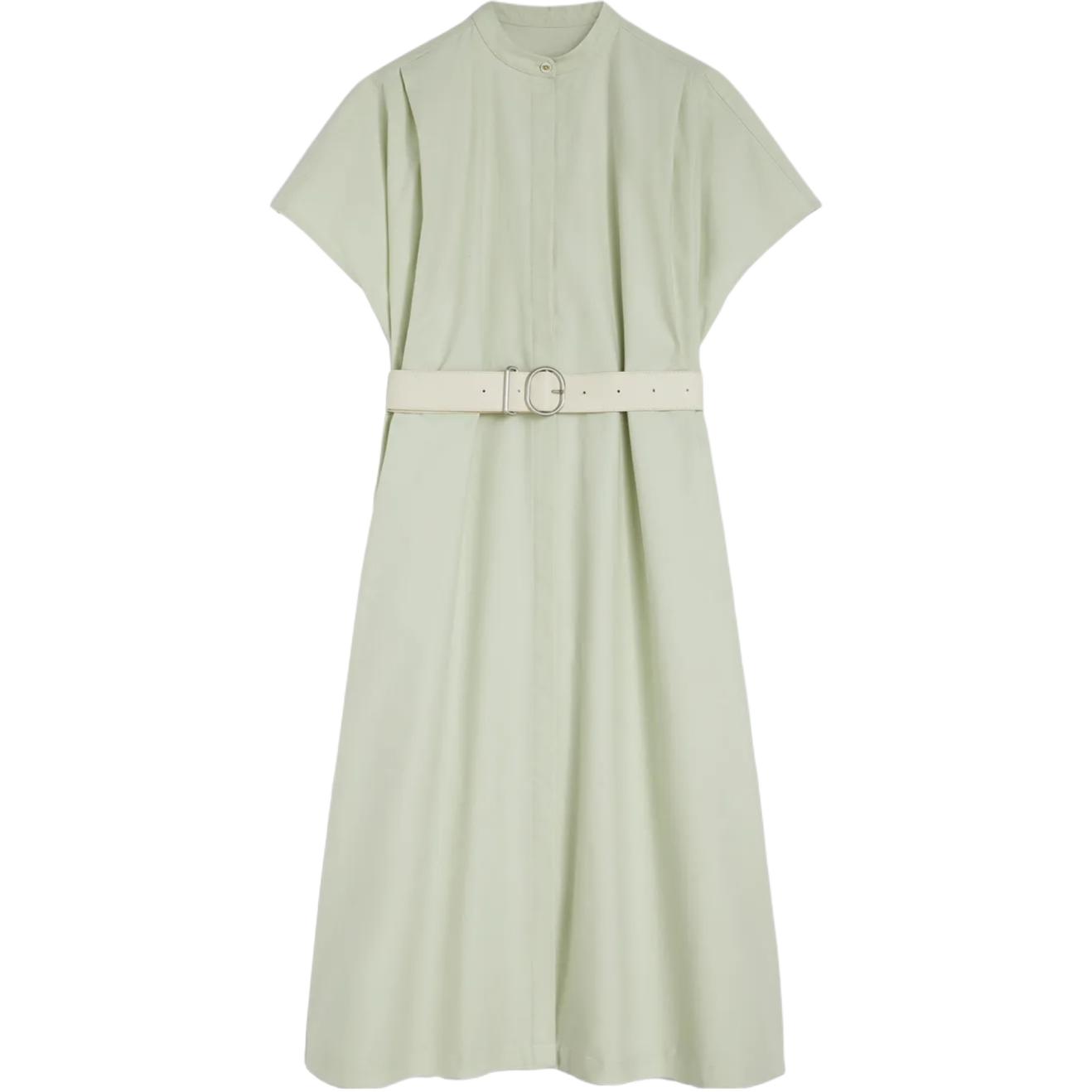 Платье миди с поясом JIL SANDER, светло зеленый
Платье миди с поясом JIL SANDER, светло зеленый
