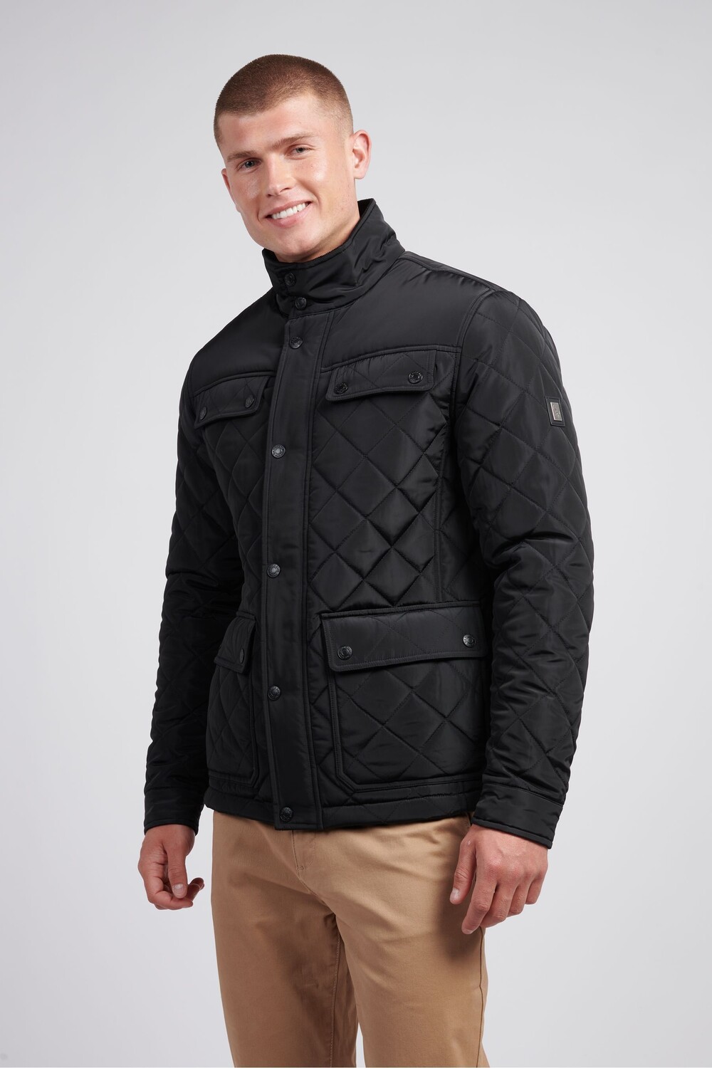 Мужская куртка воронка с ромбовидной стежкой U.S. Polo Assn, черный
Мужская куртка воронка с ромбовидной стежкой U.S. Polo Assn, черный