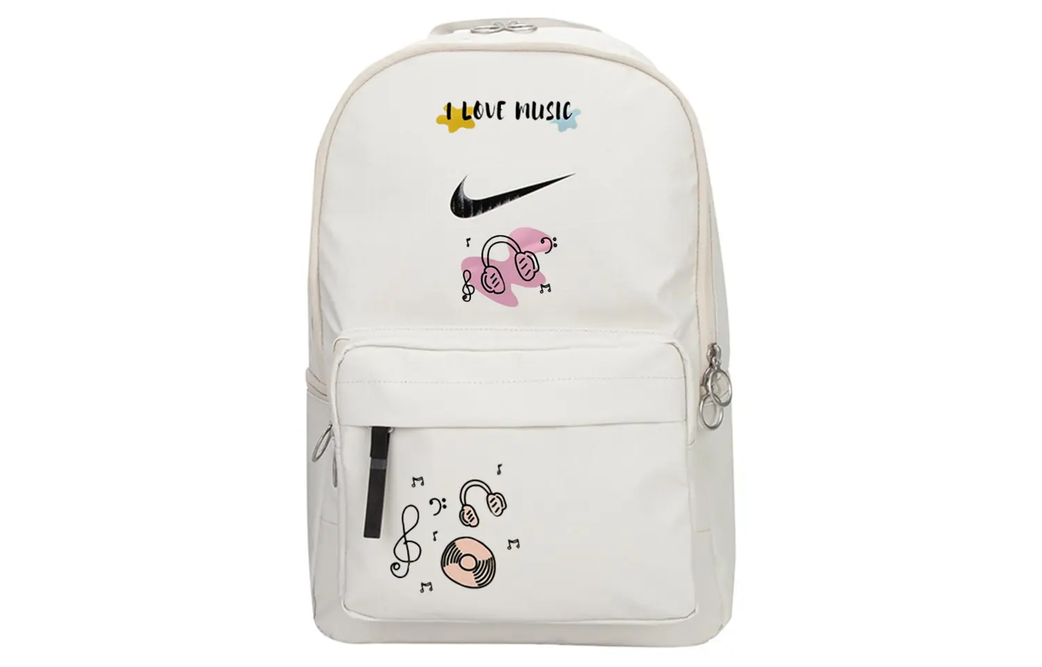 Nike Тканевый рюкзак унисекс светло-бежевый и черный, Musical melody
Nike Тканевый рюкзак унисекс светло-бежевый и черный, Musical melody