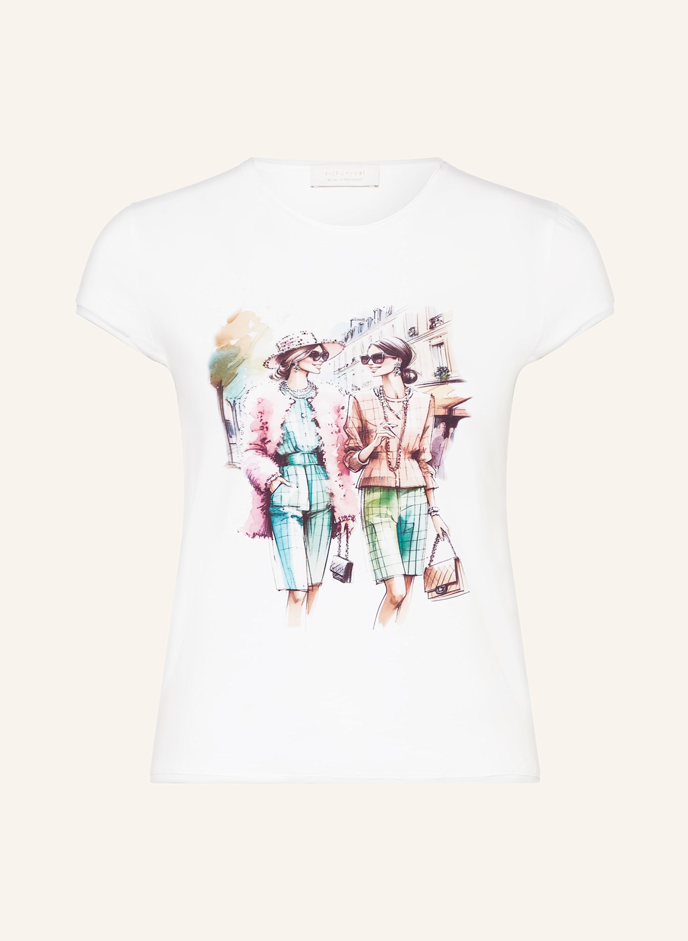 Футболка с драгоценными камнями Rich & Royal, белый
Футболка с драгоценными камнями Rich & Royal, белый