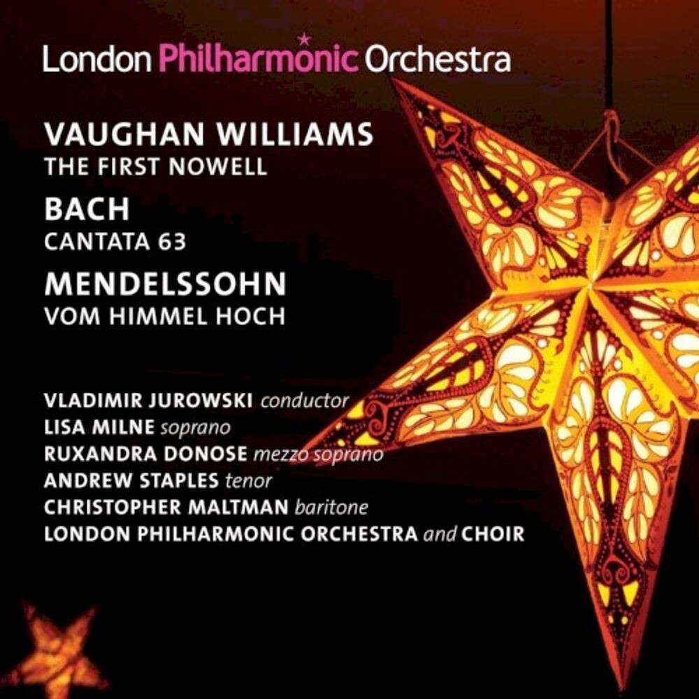 Диск CD The First Nowell / Cantata No. 63 / Vom Himmel Hoch - Vaughan Williams, Johann Sebastian Bach, Felix Mendelssohn, Vladimir Jurowski, London Philharmonic Orchestra
Диск CD The First Nowell / Cantata No. 63 / Vom Himmel Hoch - Vaughan Williams, Johann Sebastian Bach, Felix Mendelssohn, Vladimir Jurowski, London Philharmonic Orchestra