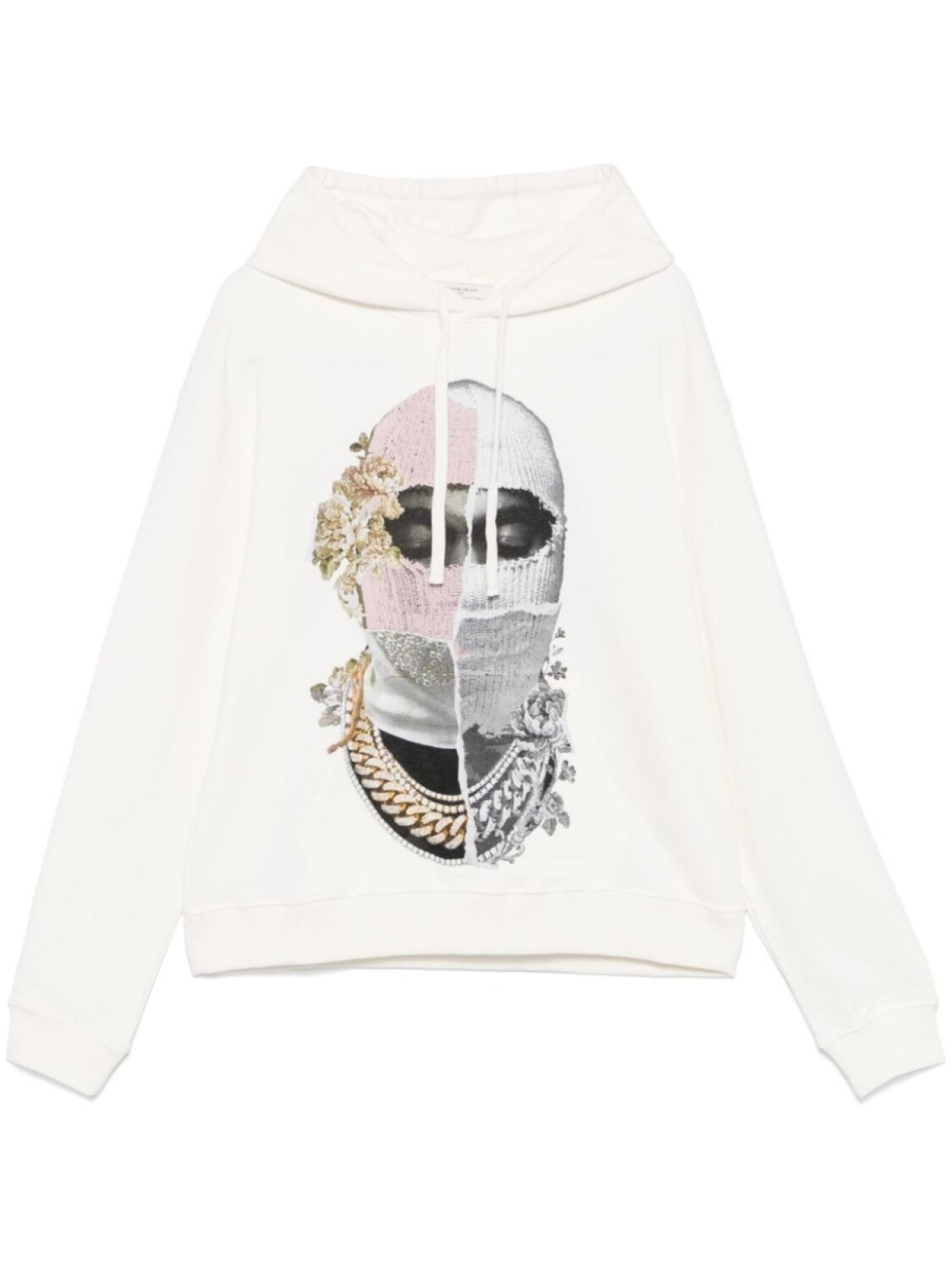 Толстовка с капюшоном и принтом «Газета-маска» Ih Nom Uh Nit, нейтральный цвет
Толстовка с капюшоном и принтом «Газета-маска» Ih Nom Uh Nit, нейтральный цвет